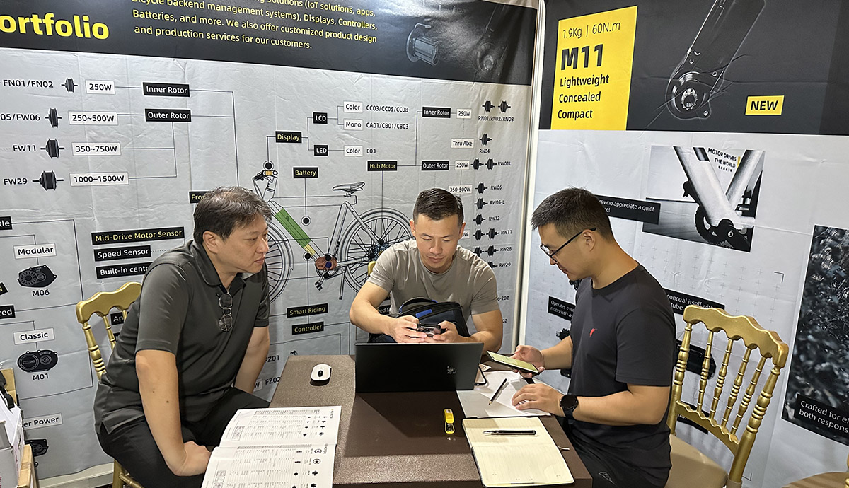 Two new mid-drive motors released. TRUCKRUN exhibits at Taichung Week 2023